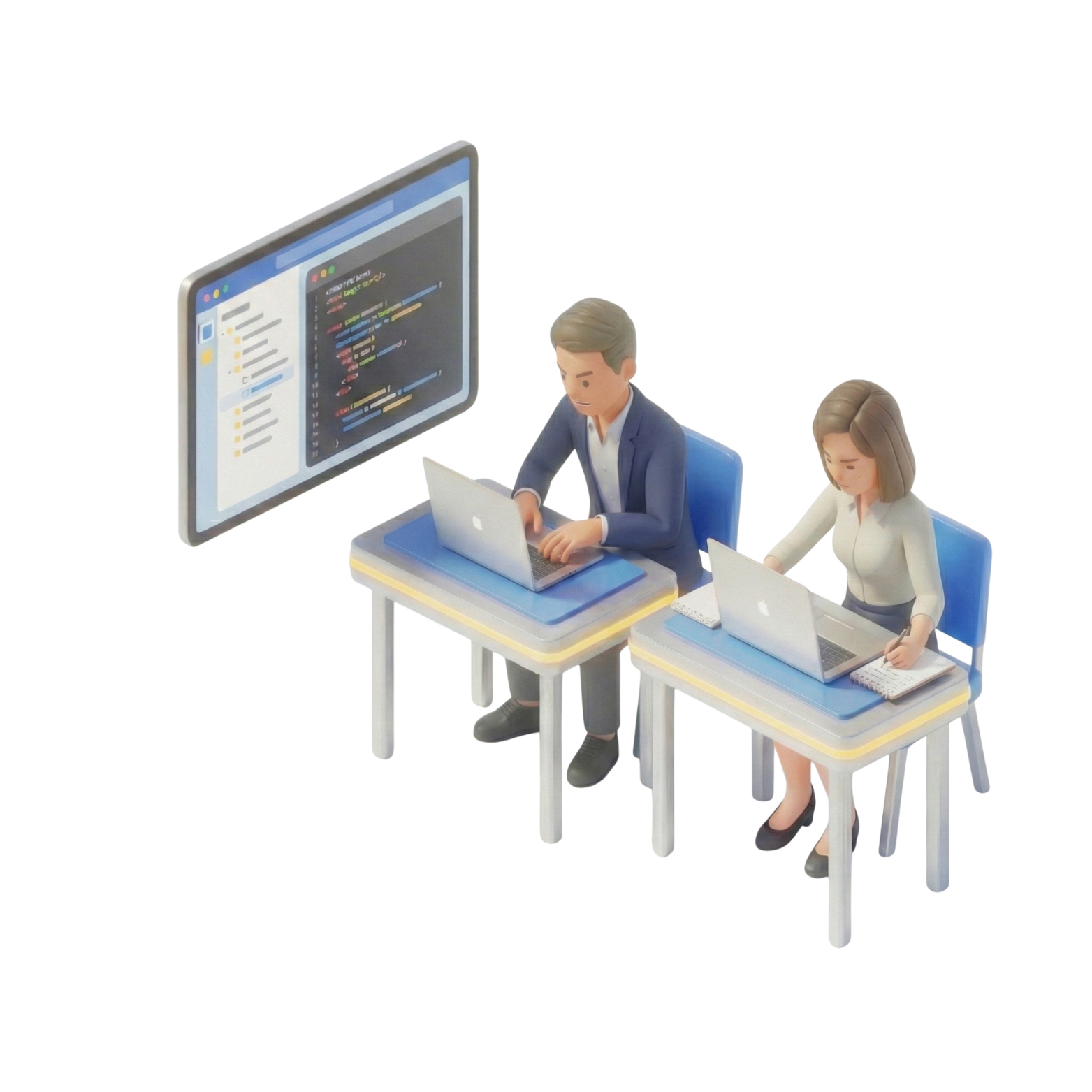 D-AIスクールで学ぶ女性